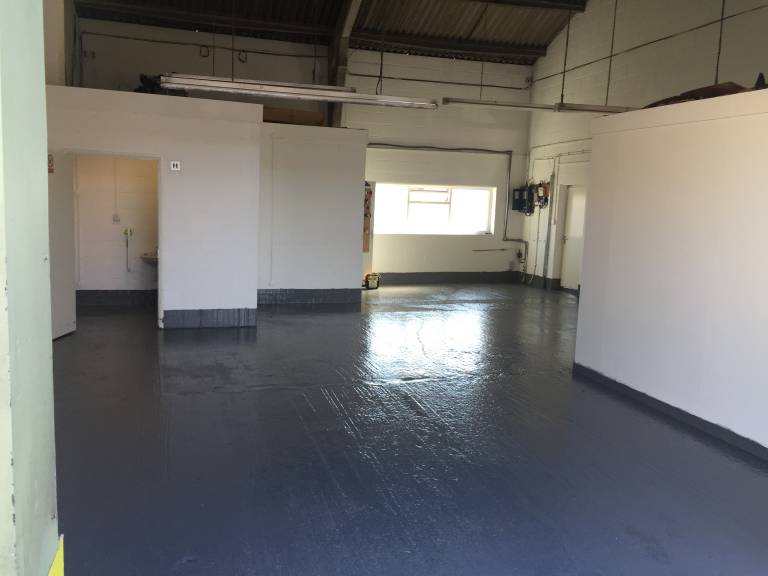 Our inside valeting area and customer waiting room Norwich Hand Car Wash